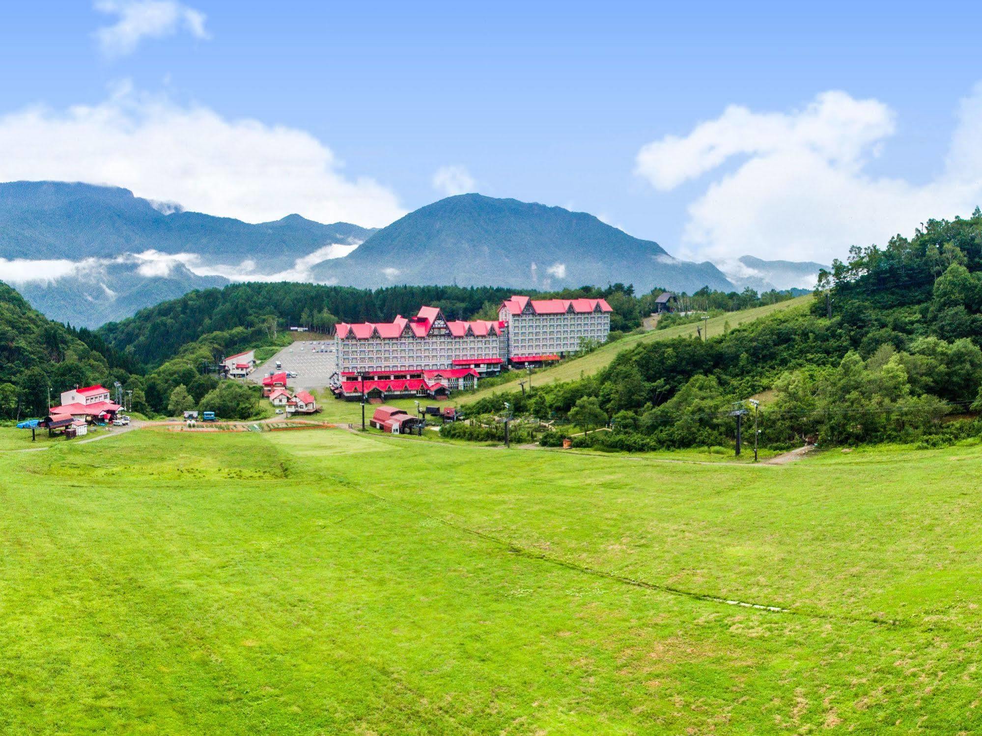 Hotel Green Plaza Hakuba Otari Exterior foto